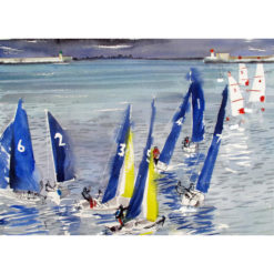 Winter sailing clubs in Dun Laoghaire harbour